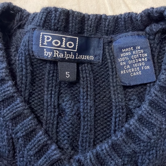 2 polo size 5 sweater vests - Picture 5 of 5